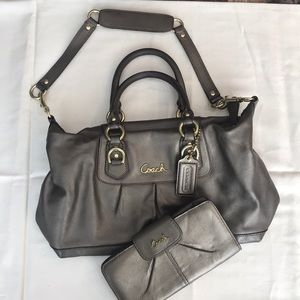SOLD! Coach purse with wallet